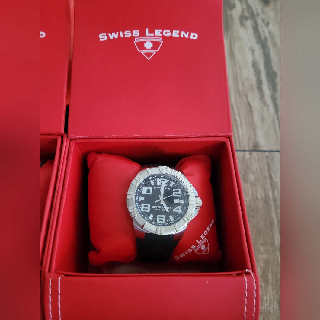 Swiss Legend Super Shield Black/Rubber Sl-40117-01